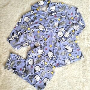Sanrio Pochacco Long Sleeve Pajamas